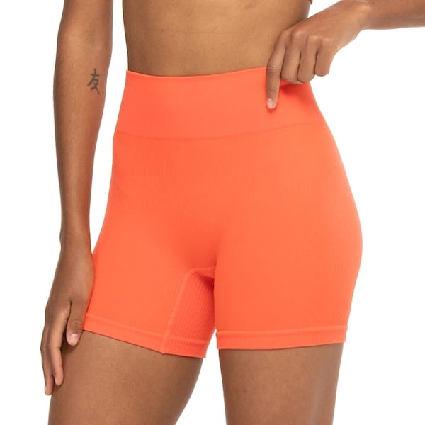 Short Feminino Oxer Canelado Sem Costura