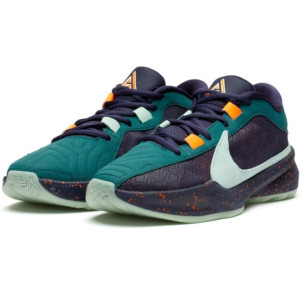 Vista 2 Tênis Nike Zoom Freak 5 - Masculino Nike AZUL ESC/VERDE