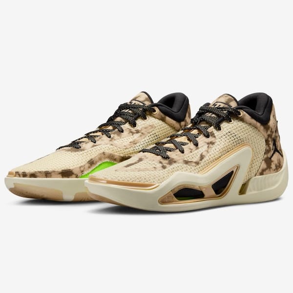 Vista 2 Tênis Nike Air Jordan Tatum 1 - Masculino Nike BEGE/PRETO