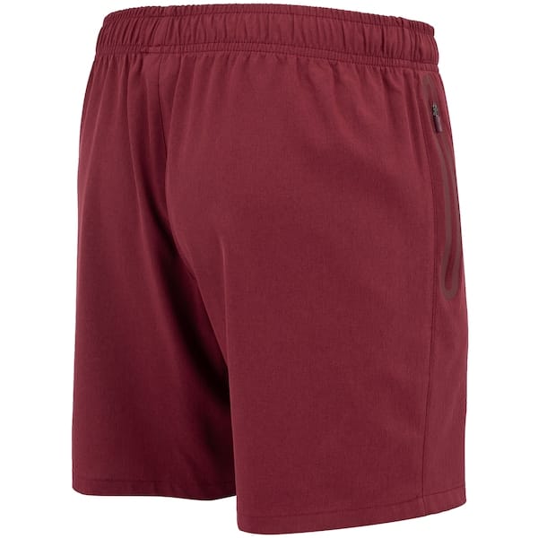 Vista 2 Bermuda Masculina ASICS 7 Mescla Plano ASICS VINHO