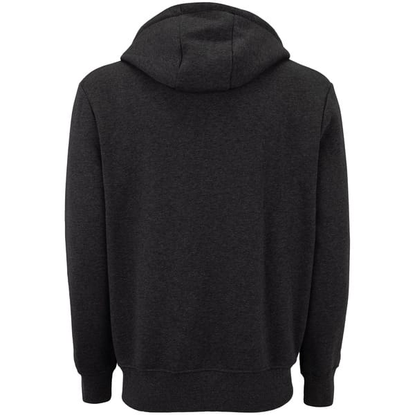 Vista 2 Jaqueta Masculina ASICS com Capuz Moletom Canguru com Fleece ASICS CINZA MESCLA