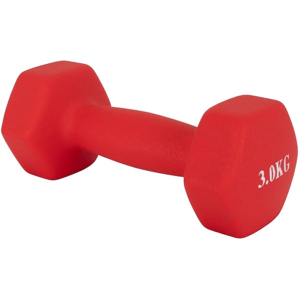 Vista 2 Halter Oxer Neoprene 3kg Oxer VERMELHO