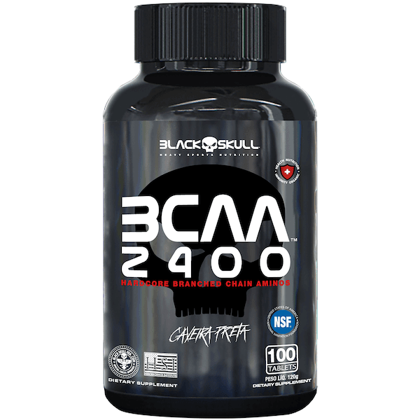 BCAA 2400 - Aminoácidos - 100 Tablets