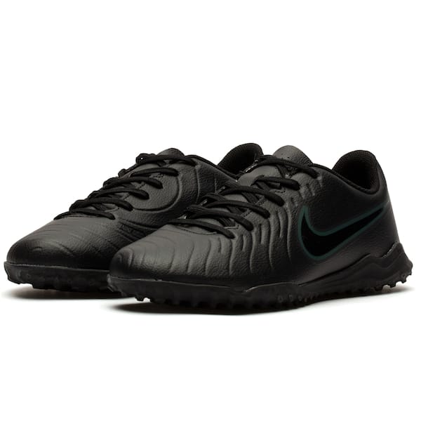 Vista 2 Chuteira Society Nike Tiempo Legend 10 Club - Adulto Nike PRETO/VERDE ESCURO