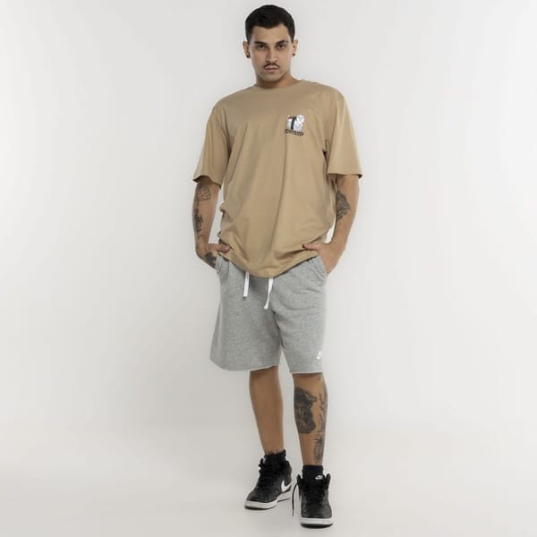 Vista 2 CAMISETA BIG RIPNDIP 2296 BEGE