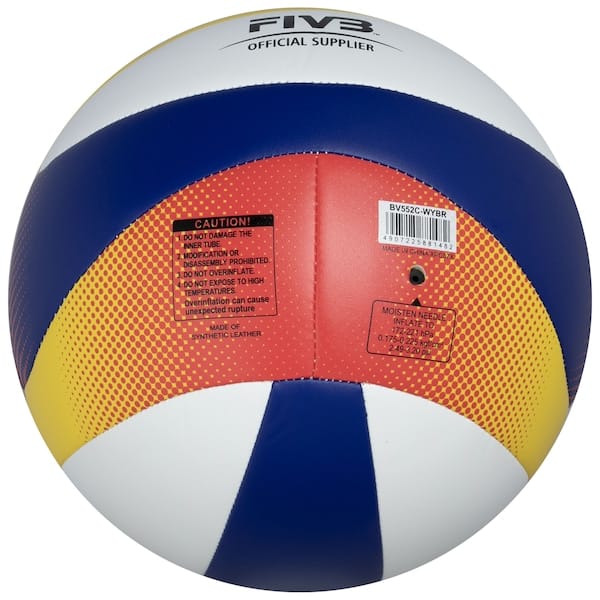 Bola Vôlei de Praia Mikasa Bv552c-Wybr - 2