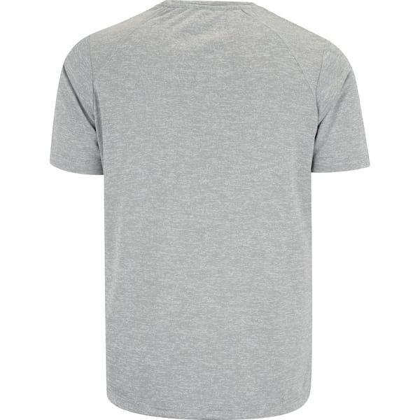 Vista 2 Camiseta Masculina Oxer Manga Curta Média Compressão Flat Mescla Oxer CINZA CLARO