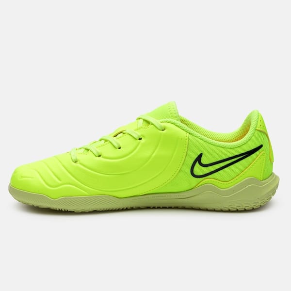 Vista 2 Chuteira Futsal Nike Tiempo Jr Legend 10 Club Ic - Infantil Nike VERDE/PRETO