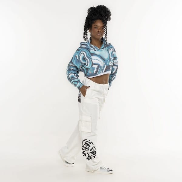 MOLETOM CROPPED JADE JADE PRECIOUS