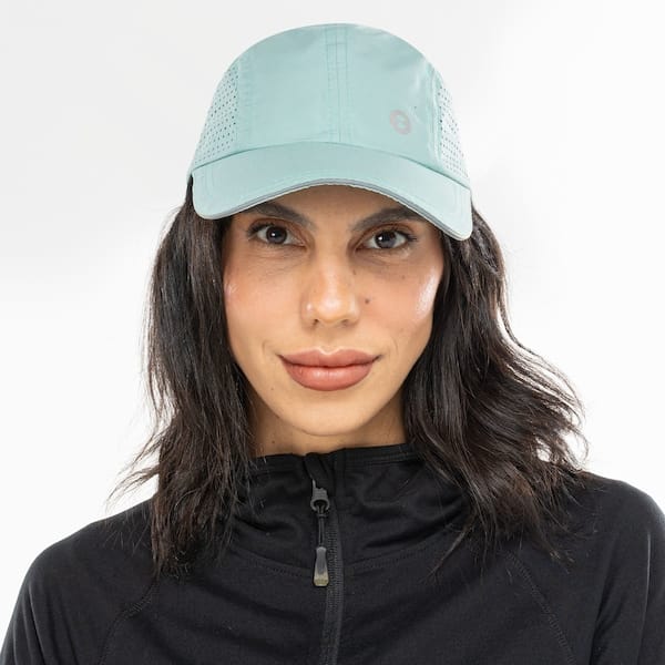 Vista 2 Boné Aba Curva Oxer Strapback Aero Refletivo Adulto Oxer VERDE CLARO