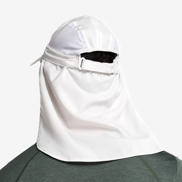 Vista 2 Boné Aba Curva Nord Strapback Proteção Solar Adulto Nord Outdoor CINZA CLARO