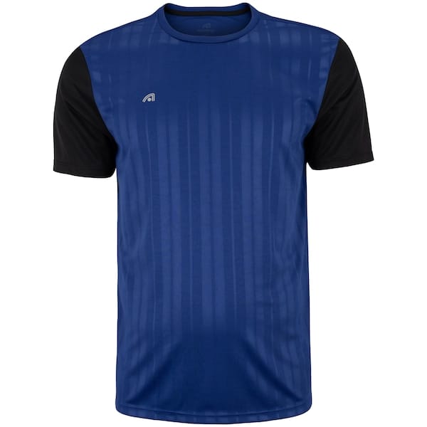 Camiseta Masculina Adams Manga Curta Embossed Futebol Dry