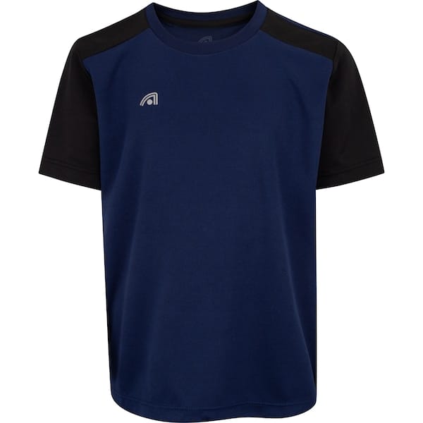 Vista 2 Conjunto Infantil Adams Dry Camiseta + Calção Dry Adams AZUL ESC/PRETO