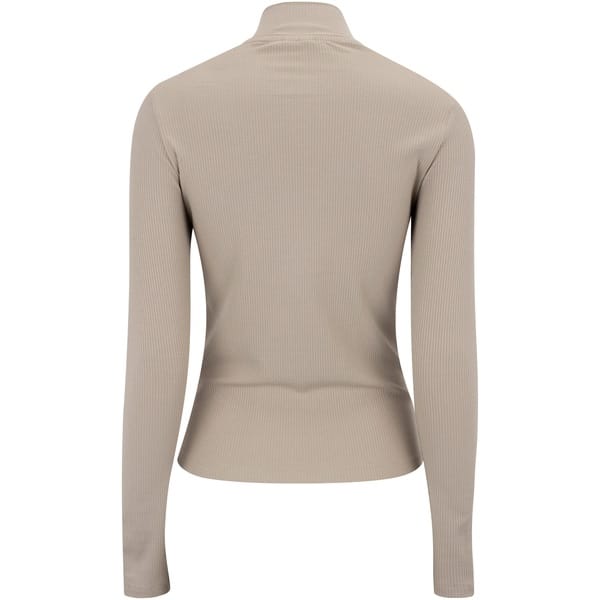 Vista 2 Camiseta Feminina Fila Manga Longa Basic Fila BEGE