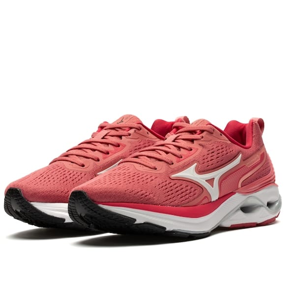 Vista 2 Tênis Mizuno Wave Dynasty 6 Feminino Mizuno ROSA