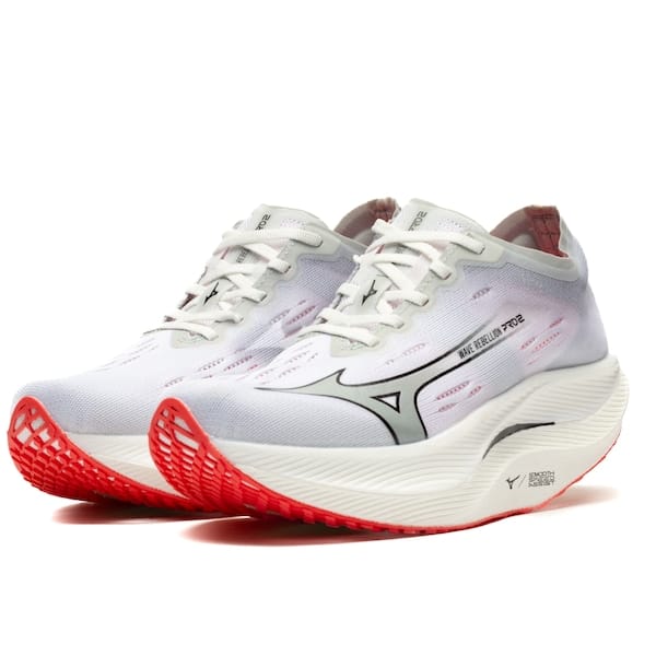 Vista 2 Tênis Mizuno Wave Rebellion Pro 2 - Unissex Mizuno CINZA CLARO