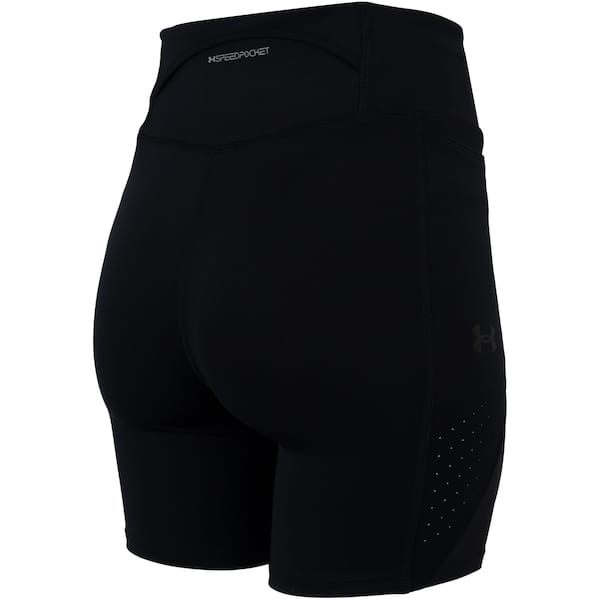 Vista 2 Bermuda Feminina Under Armour Run Stamina Half Tight Under Armour PRETO/PRATA