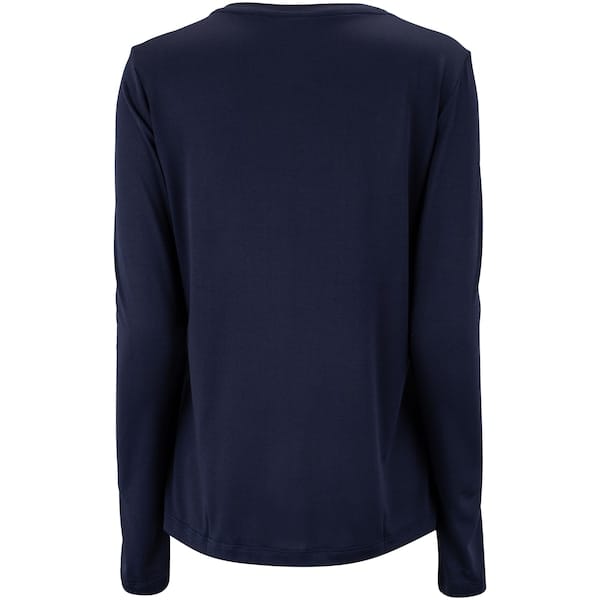 Vista 2 Camiseta Feminina Mizuno Manga Longa Nirvana F Mizuno AZUL ESC/AZUL