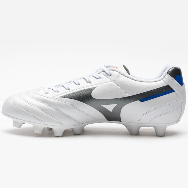 Vista 2 Chuteira de Campo Mizuno Morelia Club MD Adulto Mizuno BRANCO