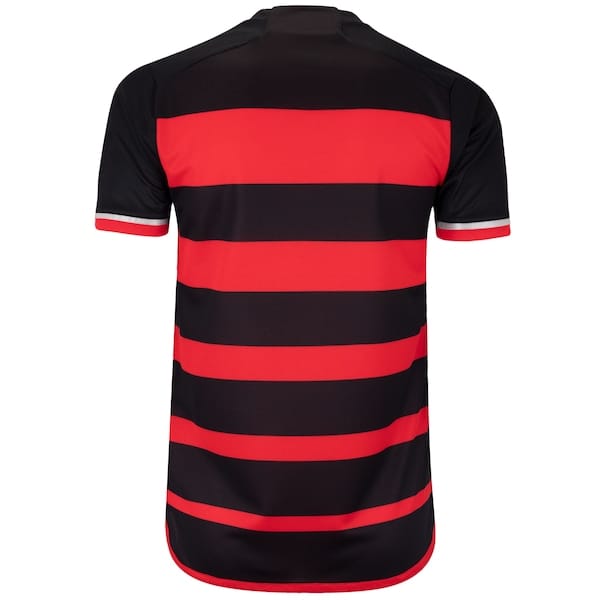 Vista 2 Camisa do Flamengo I 24 adidas Masculina Torcedor Adidas VERMELHO/PRETO