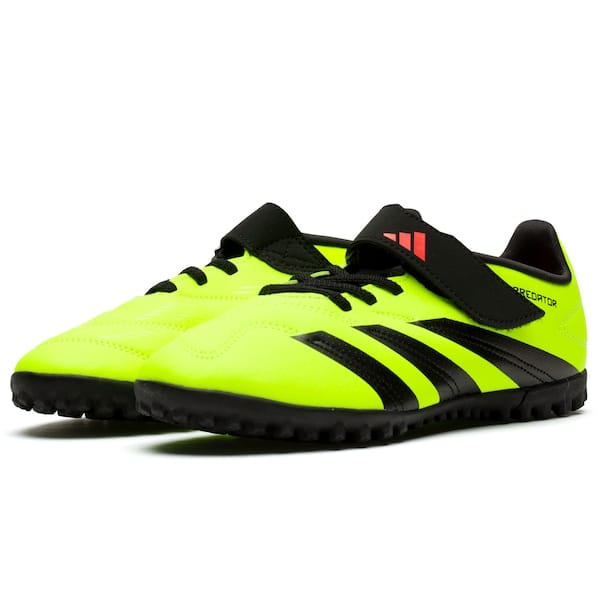 Vista 2 Chuteira Society adidas Predator 24 Club Júnior Adidas AMARELO CLARO