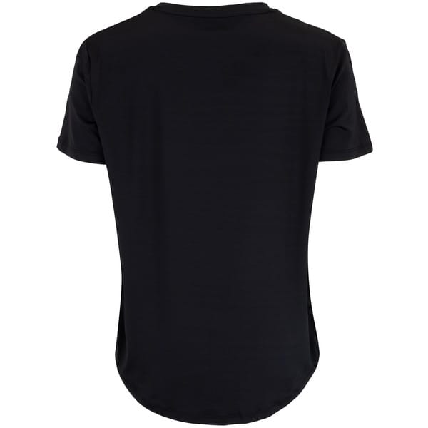 Vista 2 Camiseta Feminina Nike Manga Curta One Swsh Hbr SS Nike PRETO
