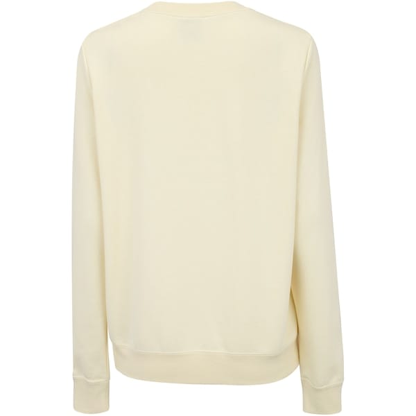 Vista 2 Blusão Feminino Nike sem Capuz Sportswear Club FLC FT GX Crew Nike BEGE