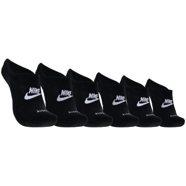 Kit de Meias Nike Everyday Plus Cushioned Footie com 3 Pares Adulto