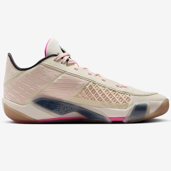 Vista 2 Tênis Masculino Nike Air Jordan XXXVIII Low Nike BEGE/PRETO