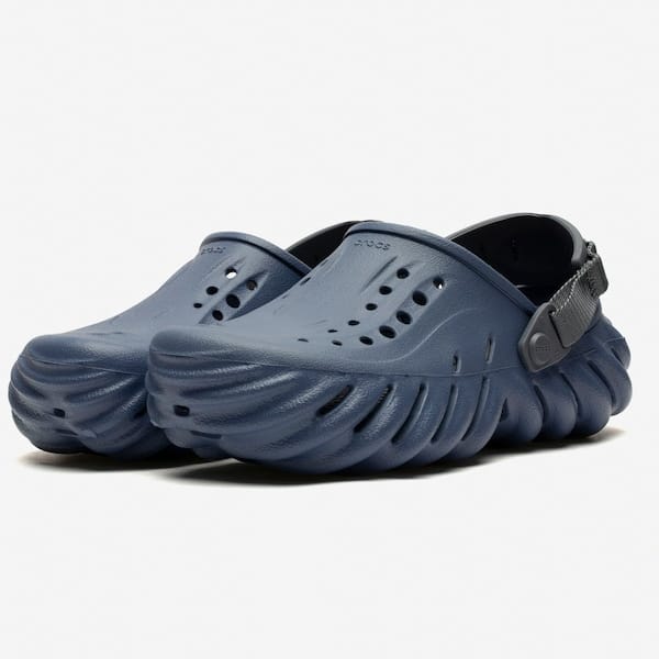 Vista 2 Sandália Crocs Echo Clog Crocs AZUL ESCURO