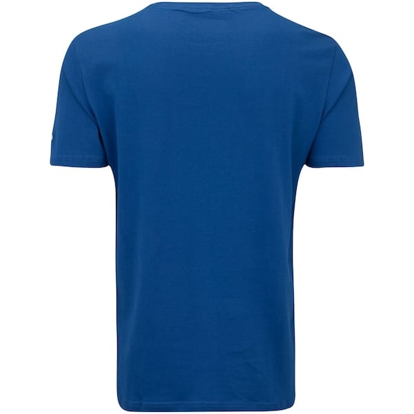 Vista 2 Camiseta dos Los Angeles Dodgers New Era MLB Masculina Core USA Mlb AZUL