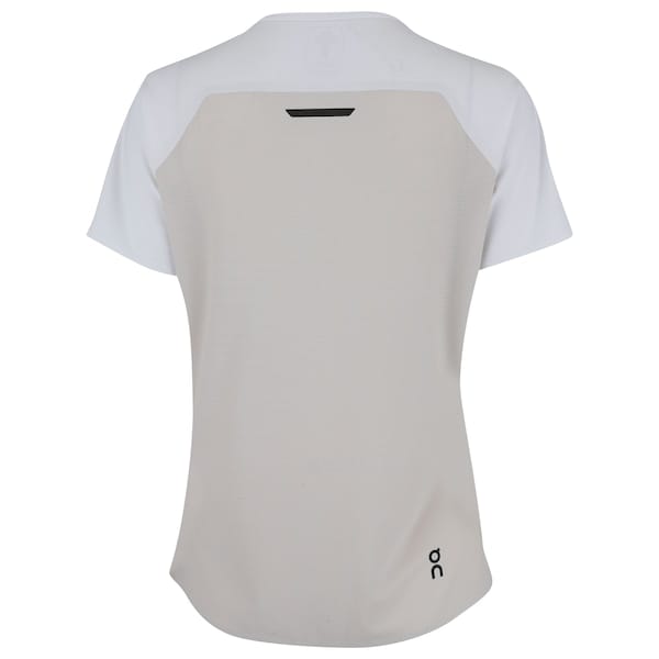 Vista 2 Camiseta Feminina On Running Manga Curta Performance T On BRANCO/CINZA
