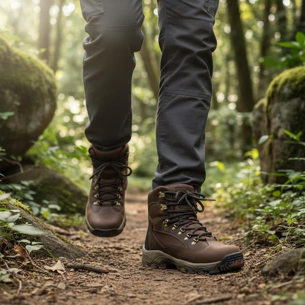 Vista 2 Bota Nord Andes Masculina Nord Outdoor MARROM ESCURO