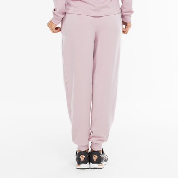 Vista 2 Calça Jogger Feminina Oxer Malha Premium Oxer ROSA CLARO