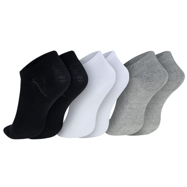 Vista 2 Kit 3 Pares de Meias Invisible Tamanho 39-44 Asics Adulto ASICS PRETO/BRANCO