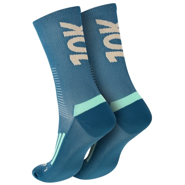 Vista 2 Meia Para Corrida Rally Crew 10k Cano Alto Tamanho 34-38 ASICS Adulto ASICS VERDE ESC/VERDE