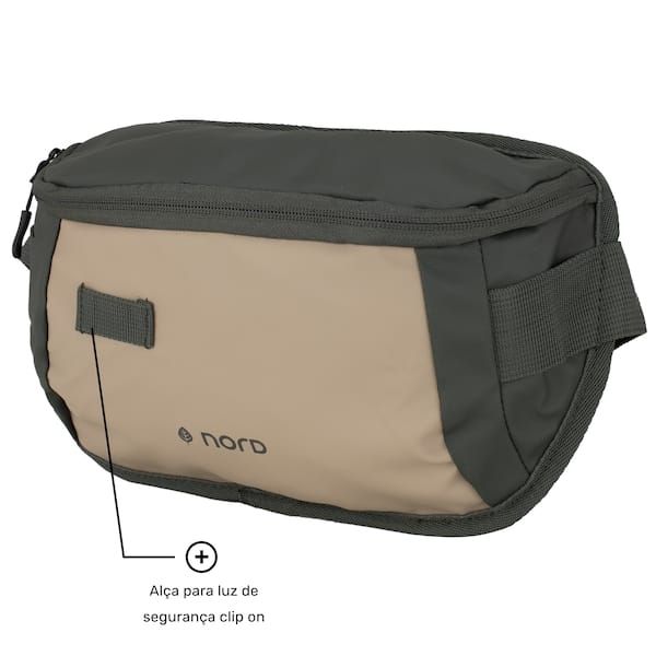 Vista 2 Pochete Nord Sling Grip Nord Outdoor VERDE ESC/AMAREL CLA