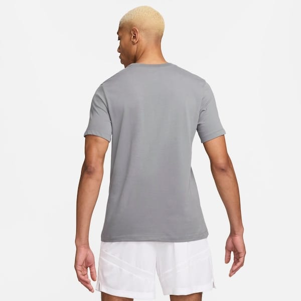 Vista 2 Camiseta Masculina Nike Dri-Fit Tee SU24 Nike CINZA