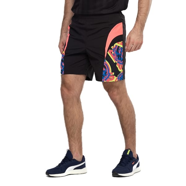 Vista principal Calção do Manchester City Puma Masculino Football Energy Woven Puma PRETO