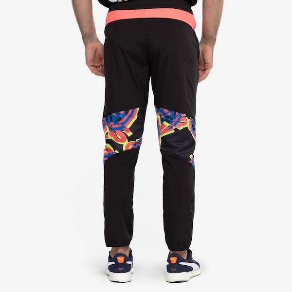 Vista 2 Calça do Manchester City Puma Masculina Ftblnrgy Woven Puma PRETO