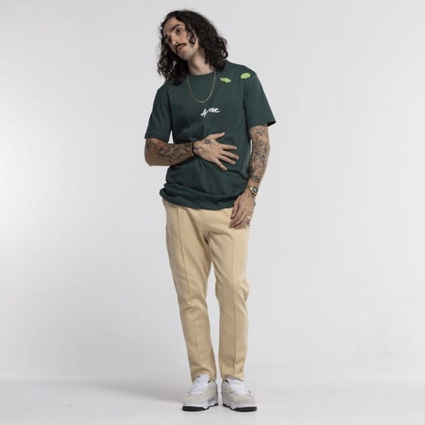 Vista 2 Camiseta Approve Manga Curta Bold Fire Approve VERDE