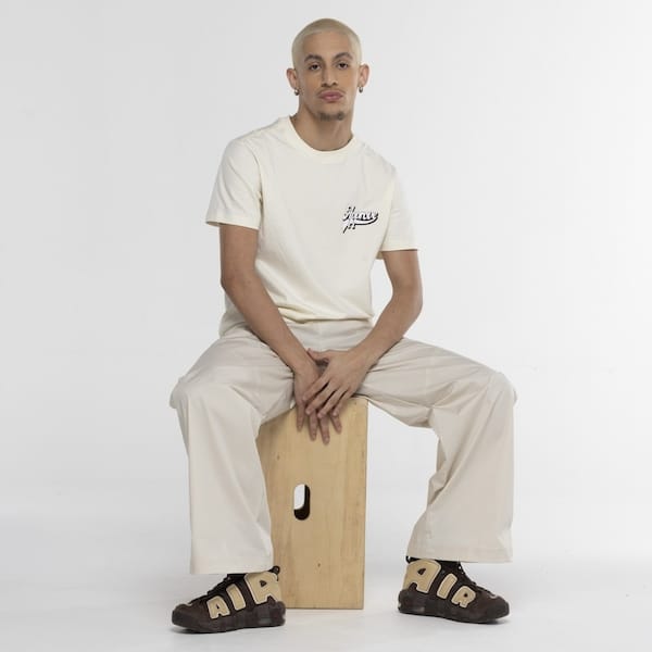 Vista 2 Camiseta Approve Manga Curta Bold Home Approve OFF WHITE