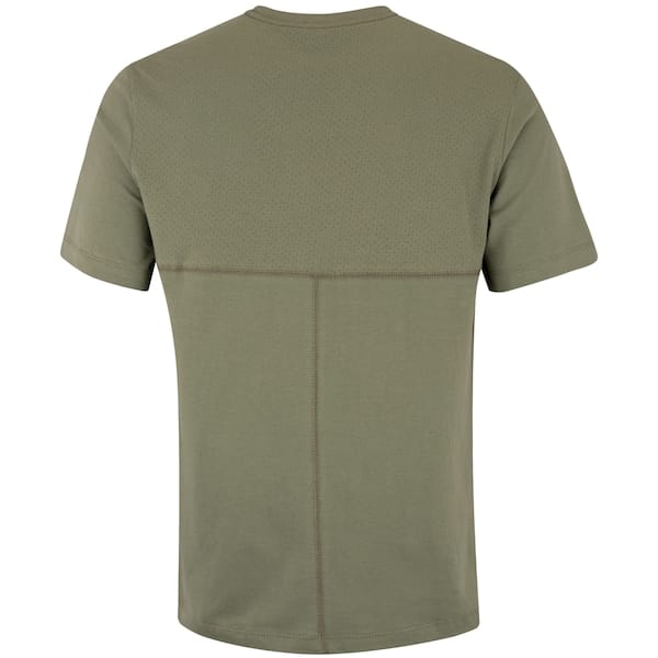 Vista 2 Camiseta Masculina Oxer Manga Curta Recorte nas Costas Oxer VERDE ESCURO