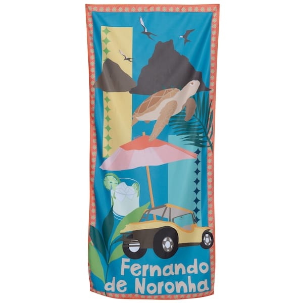 Toalha de Natação Oxer Estampada