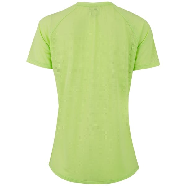 Vista 2 Camiseta Feminina ASICS Manga Curta Respirável ASICS VERDE