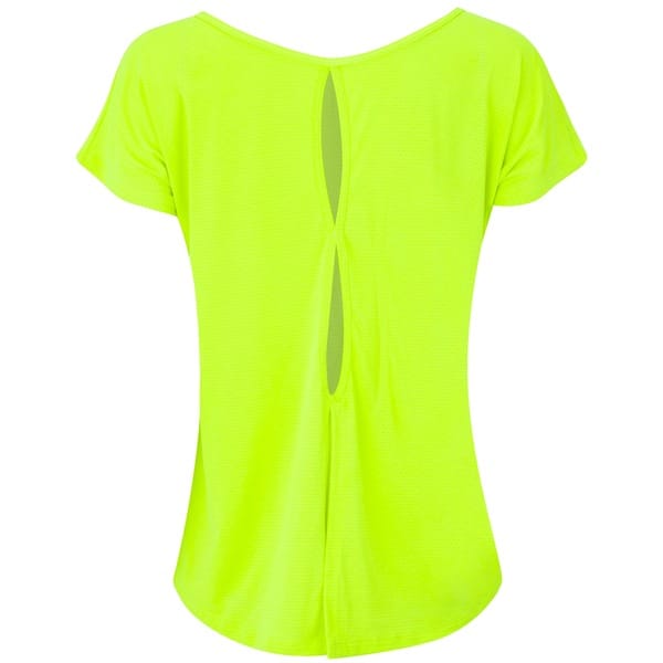 Vista 2 Camiseta Feminina Manga Curta Vestem Dry Fit Ares Vestem AMARELO FLUOR