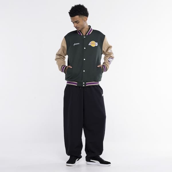 Jaqueta do Los Angeles Lakers NBA Approve College Over