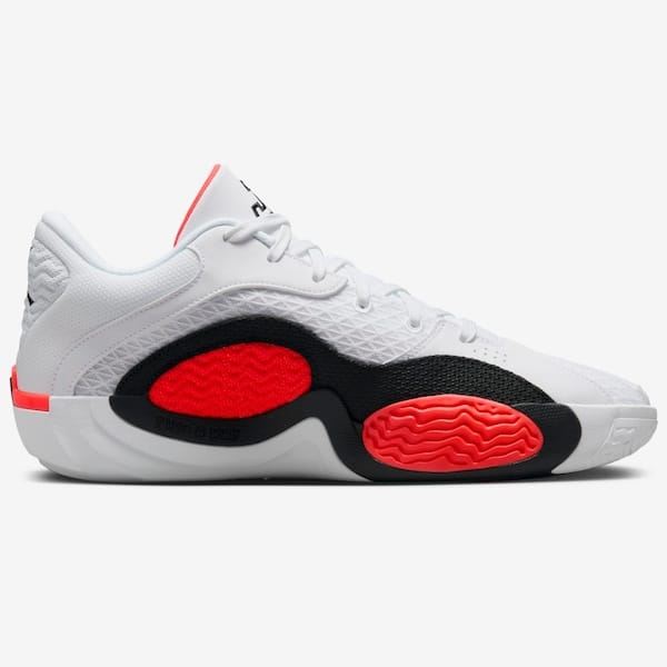 Vista 2 Tênis Nike Jordan Tatum 2 Masculino Nike BRANCO/VERMELHO