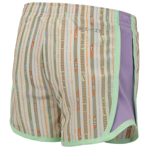 Vista 2 Short Infantil Nike Happy Camper Tempo Nike Amarelo/Verde