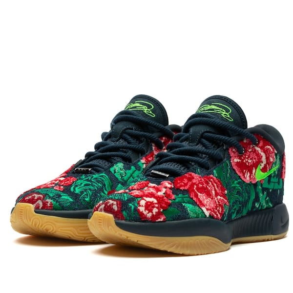 Vista 2 Tênis Masculino Nike LeBron XXI Qs Nike CINZA CLA/AZUL CLA